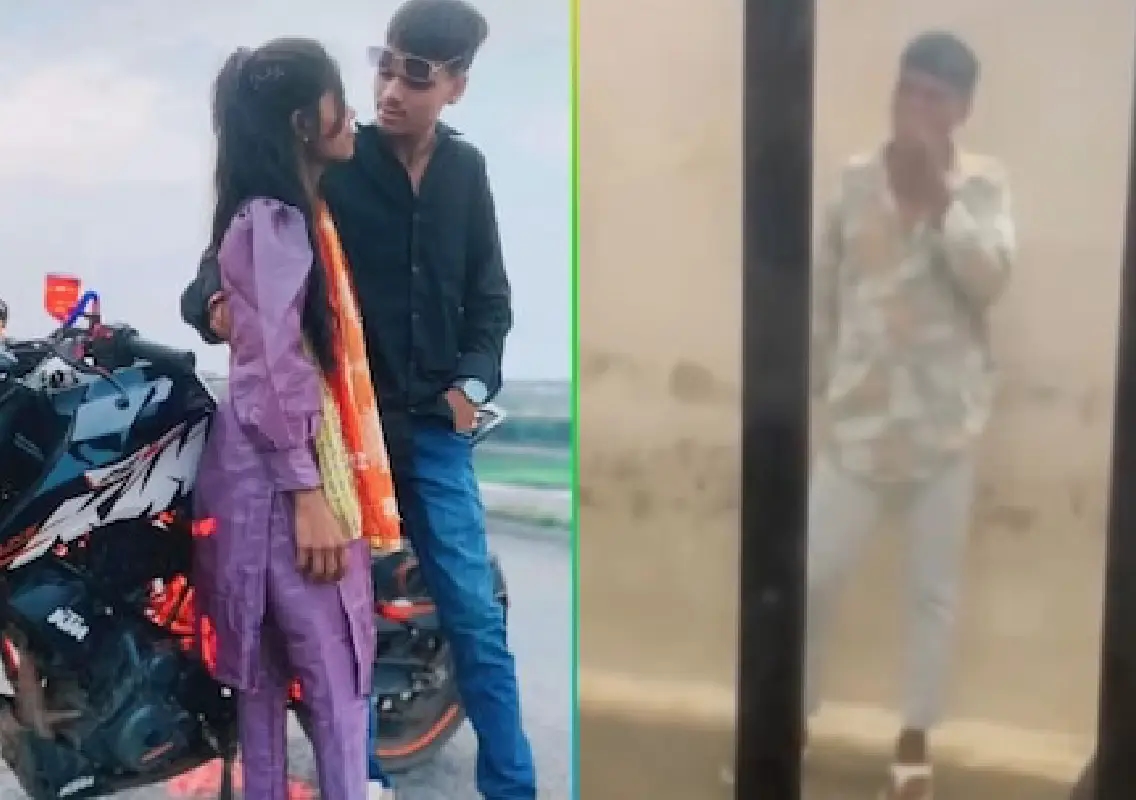 Viral video of woman meeting boyfriend inside jail exposes security lapses - News Karnataka