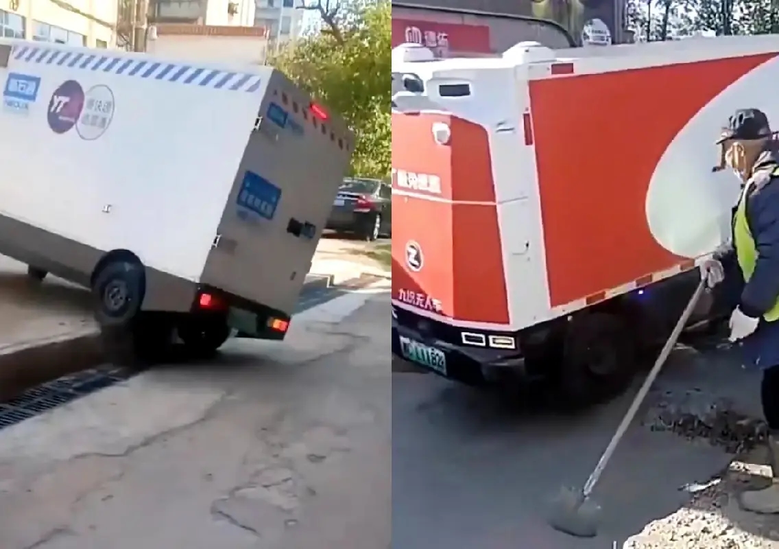 Viral videos of China’s driverless vans raise safety concerns - News Karnataka