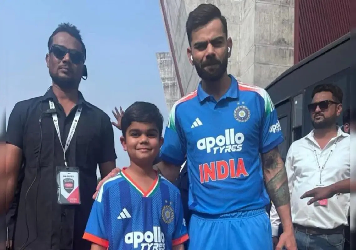 Virat Kohli delights lookalike fan ahead of New Zealand ODI - News Karnataka