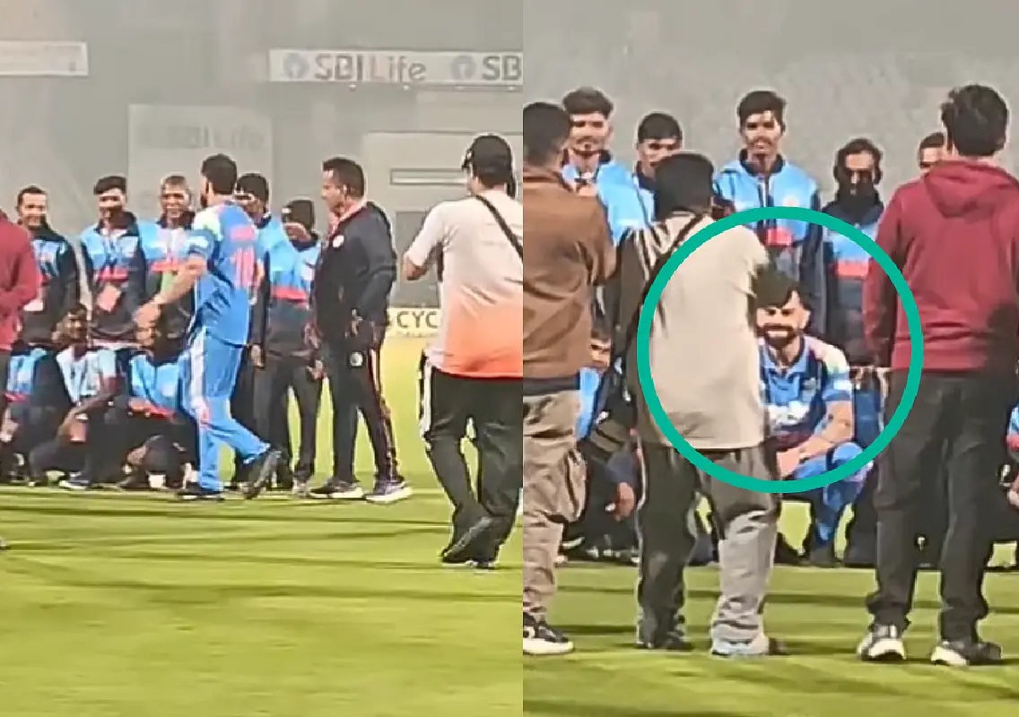 Virat Kohli’s heartfelt gesture to ground staff wins hearts - News Karnataka