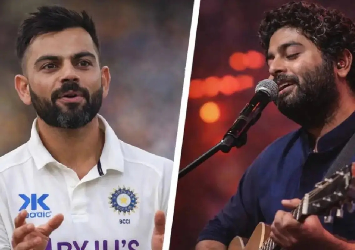 Virat Kohli’s old praise resurfaces after Arijit Singh quits playback singing - News Karnataka