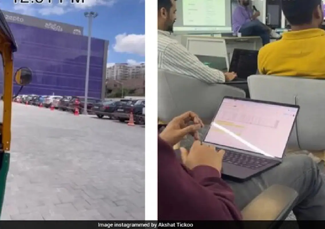 Zepto intern’s ‘day in the life’ video sparks debate on startup culture - News Karnataka