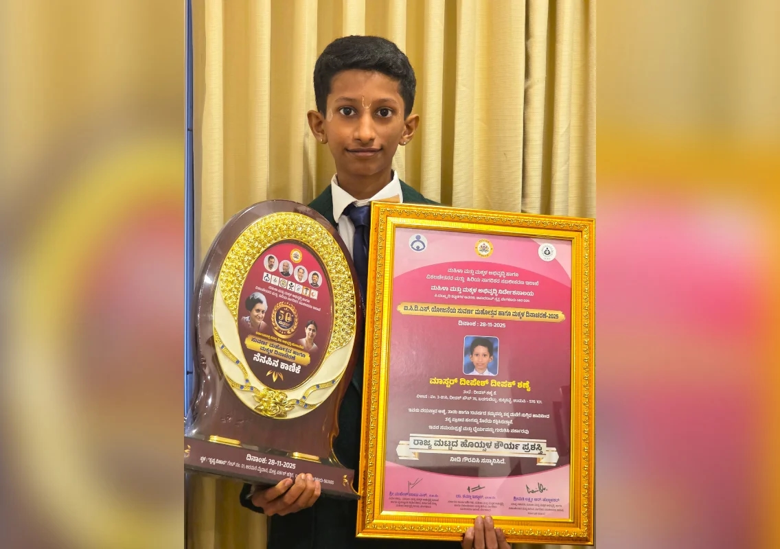 Hoysala Shaurya awardee appeals to CM to ensure uninterrupted power for SSLC students - News Karnataka
