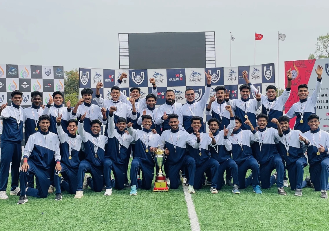 Yenepoya University clinches AIU South East Zone football title - News Karnataka