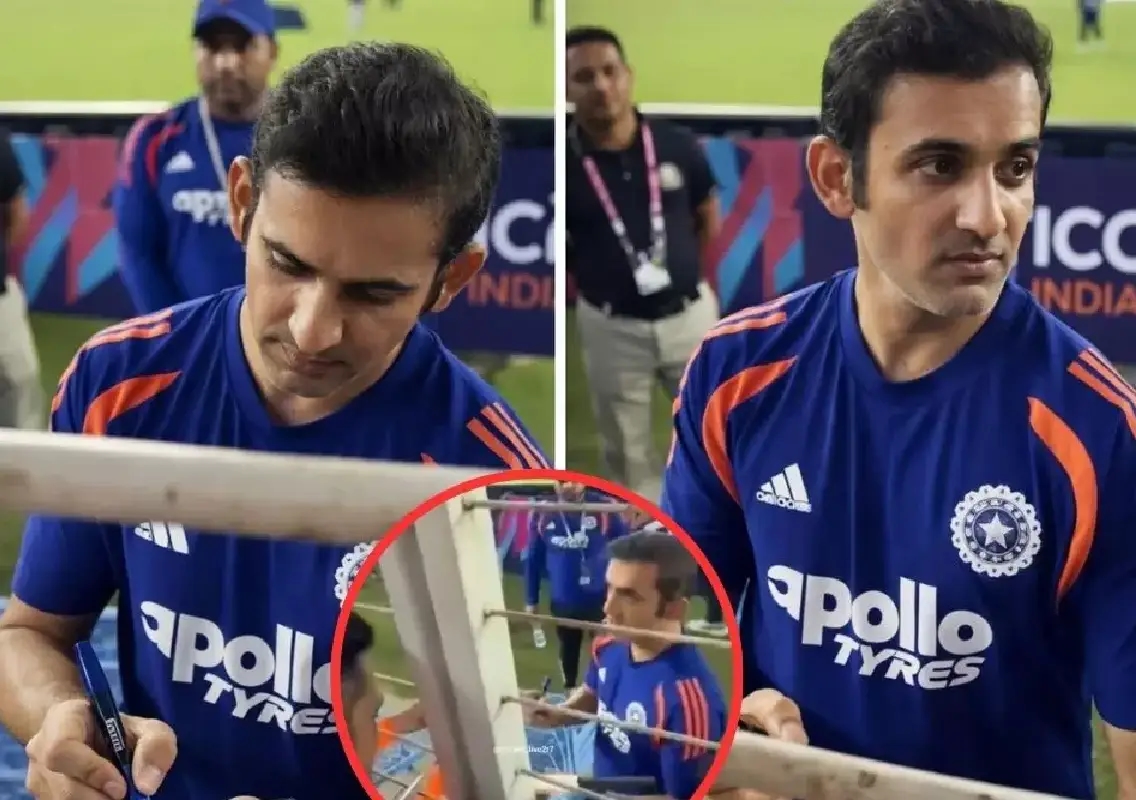 ‘Kaise manage karte ho?’ Gambhir’s fan moment goes viral - News Karnataka