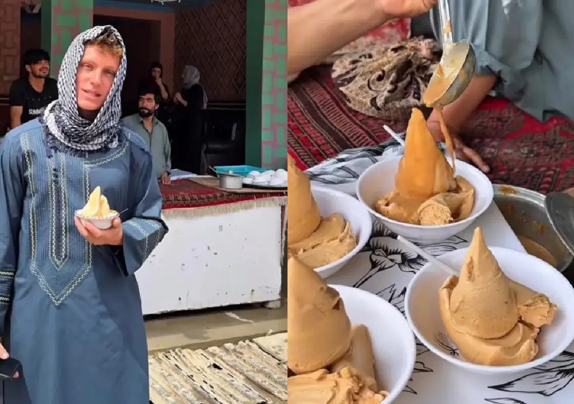 American vlogger crowns Afghan Sheer Yakh as world’s best ice cream - News Karnataka
