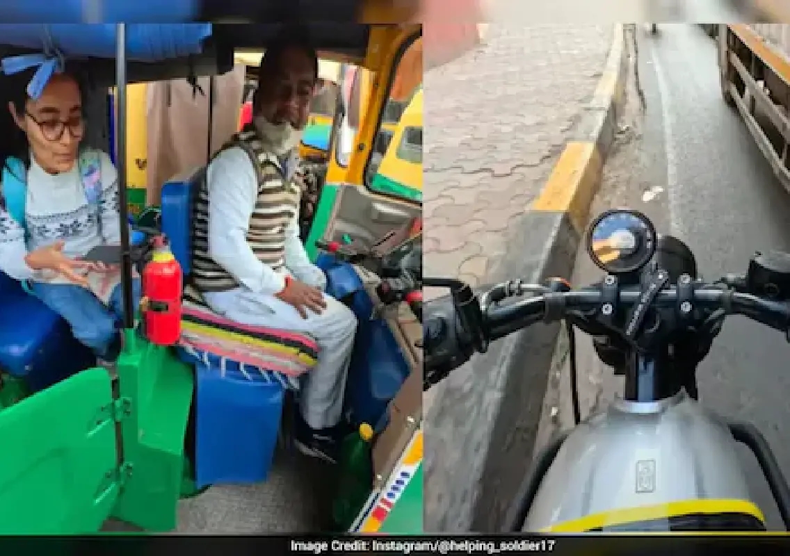 Army veteran’s kind gesture helps woman catch train, video goes viral - News Karnataka