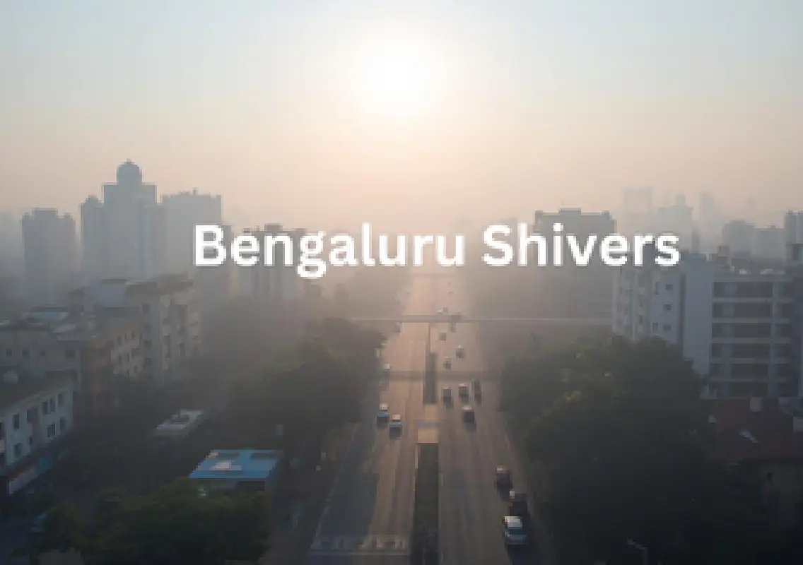 Bengaluru shivers as night temperature dips below normal - News Karnataka