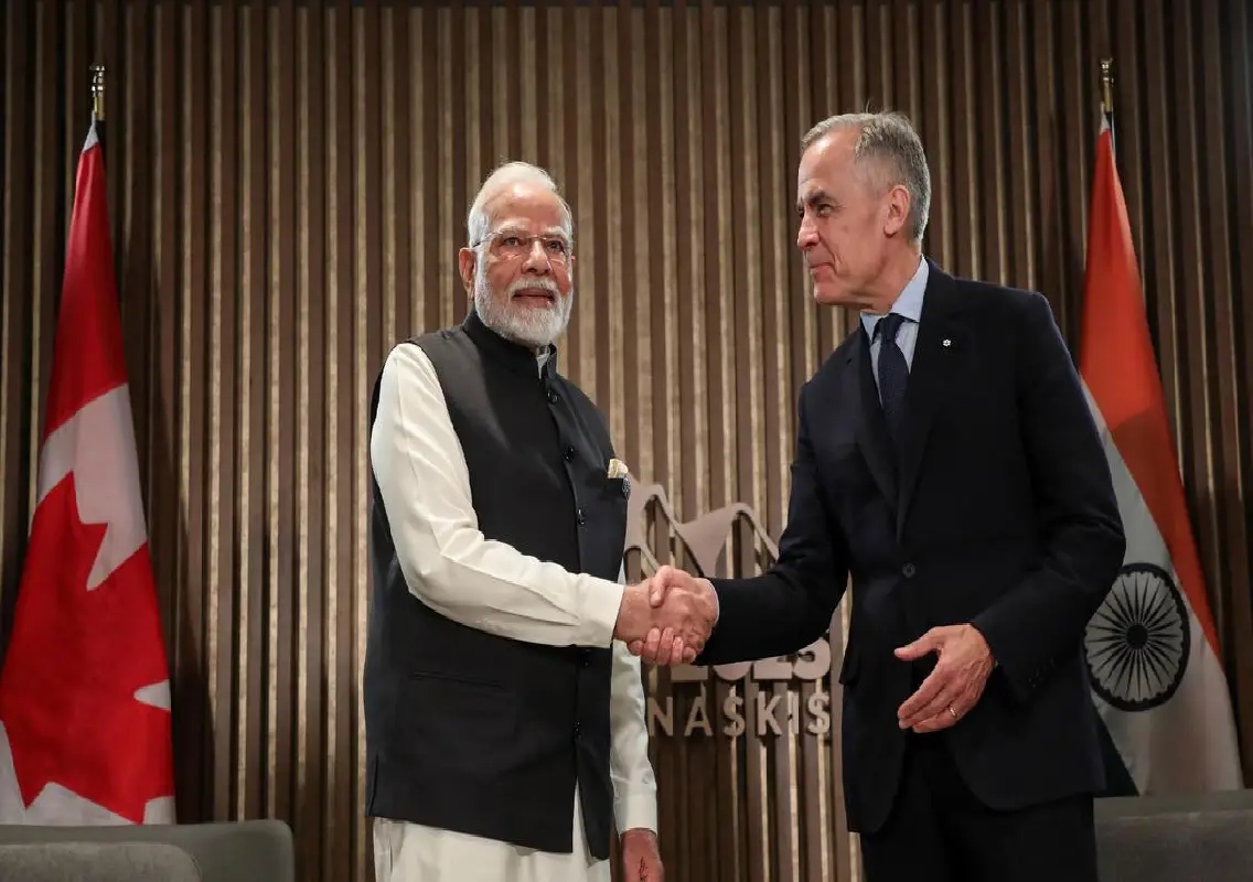 Canada PM Mark Carney arrives in India to reset ties - News Karnataka