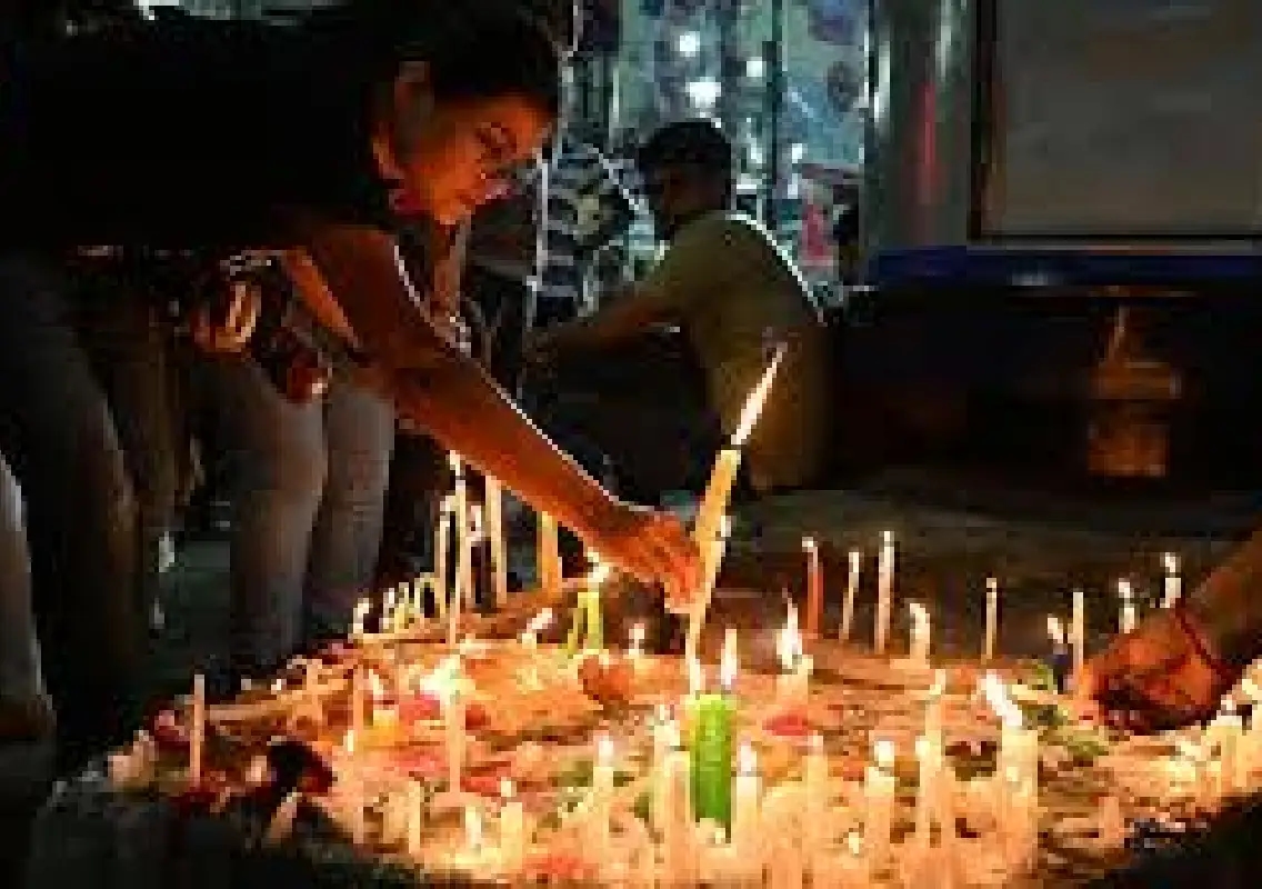 Candlelight protest in Shivamogga over student’s murder - News Karnataka