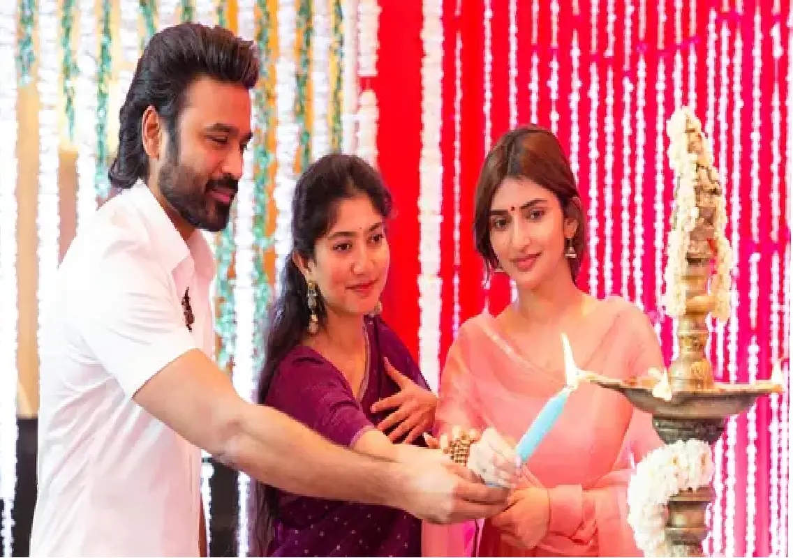 Dhanush’s D55 launched with mahurat pooja, Sai Pallavi and Sreeleela join cast - News Karnataka