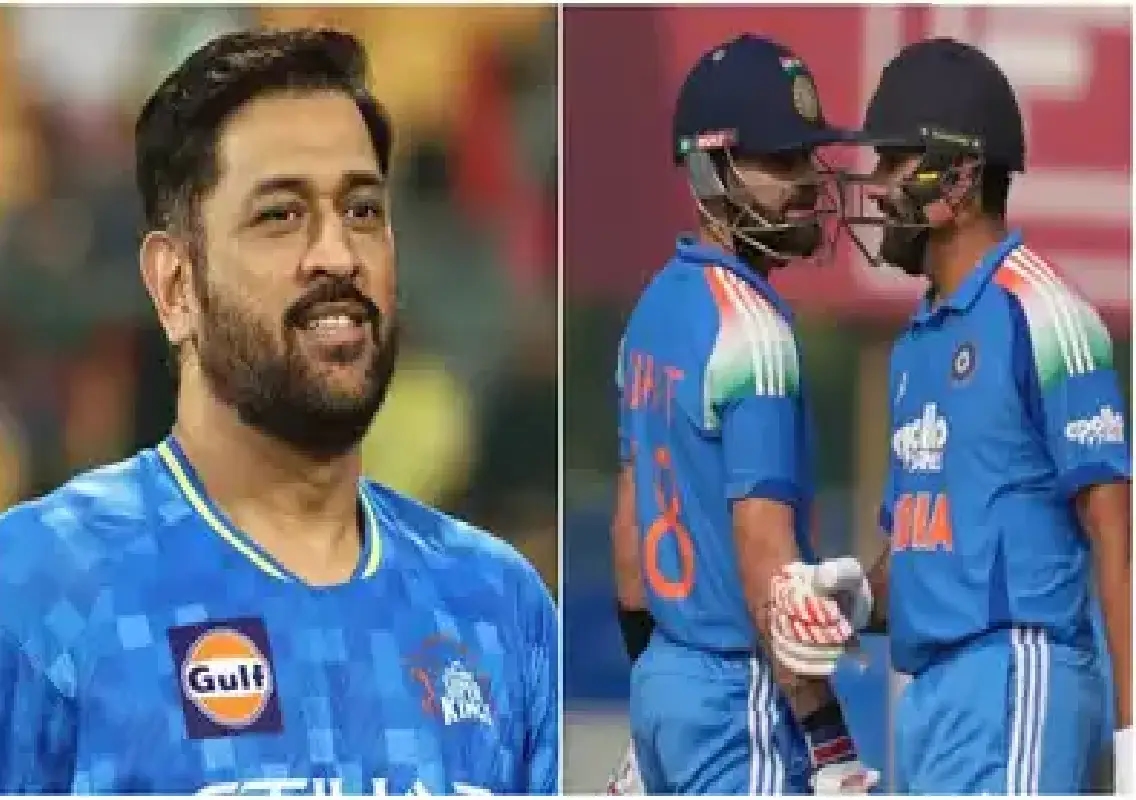 Dhoni backs Kohli, Rohit for 2027 World Cup if fit and performing - News Karnataka