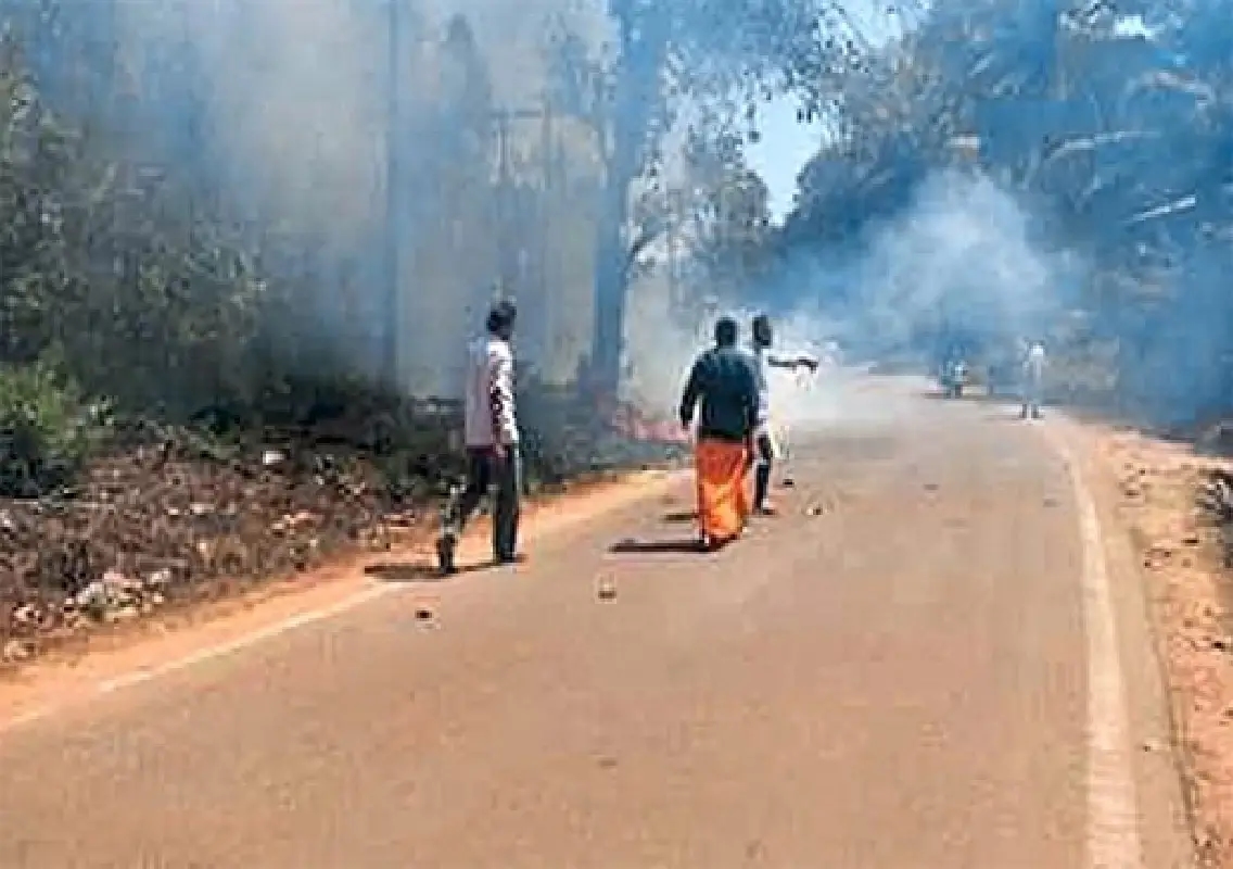 Five fire incidents reported across Belthangady taluk, lorry gutted - News Karnataka