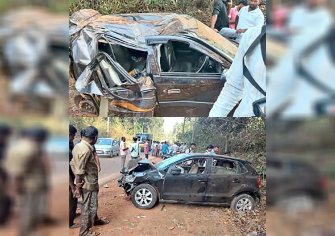 Four injured in rear-end collision on Mani–Mysuru highway - News Karnataka