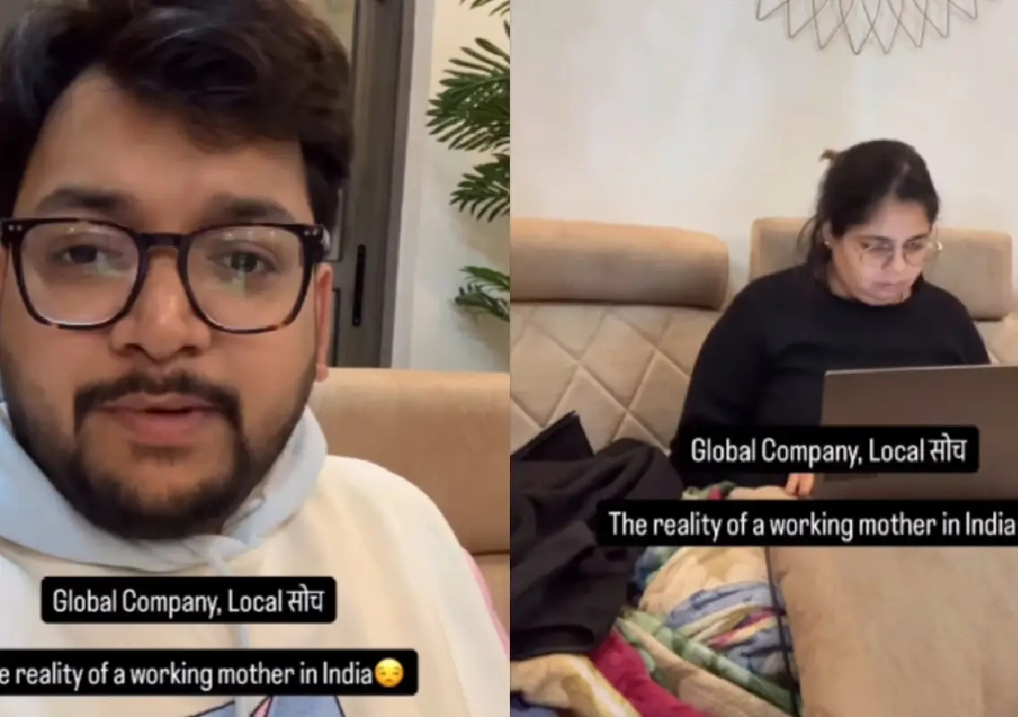 Gurgaon video of new mother working at 1.30 am sparks debate on workplace pressure - News Karnataka