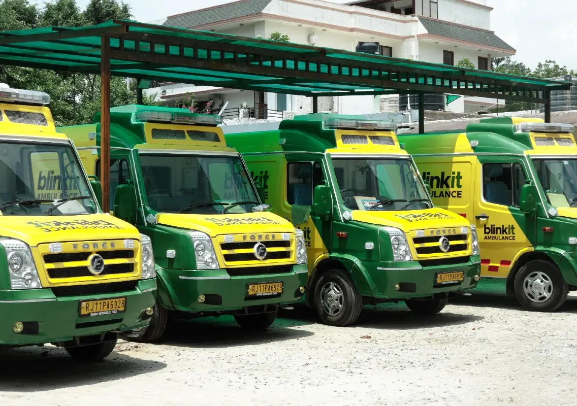 Gurugram family praises Blinkit ambulance in medical emergency - News Karnataka