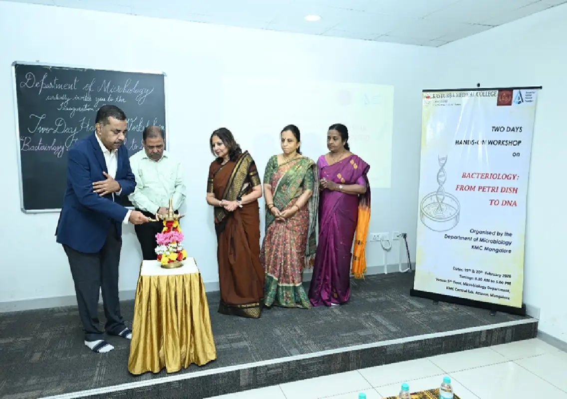 Hands-on Workshop on Bacteriology: From Petri Dish to DNA - News Karnataka