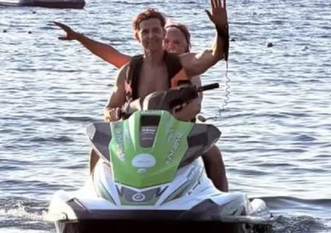 Hrithik Roshan gives mother Pinkie a thrilling jet-ski birthday surprise - News Karnataka