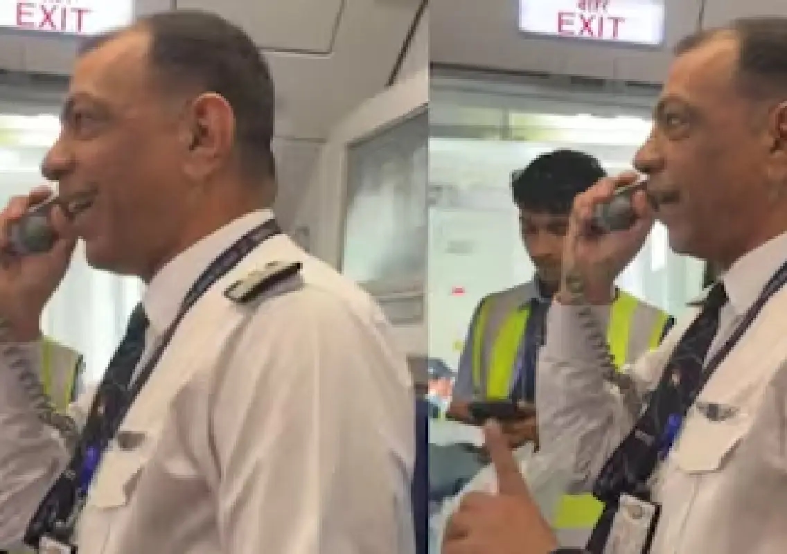 IndiGo captain’s mid-air reveal about admiral father wins hearts online - News Karnataka