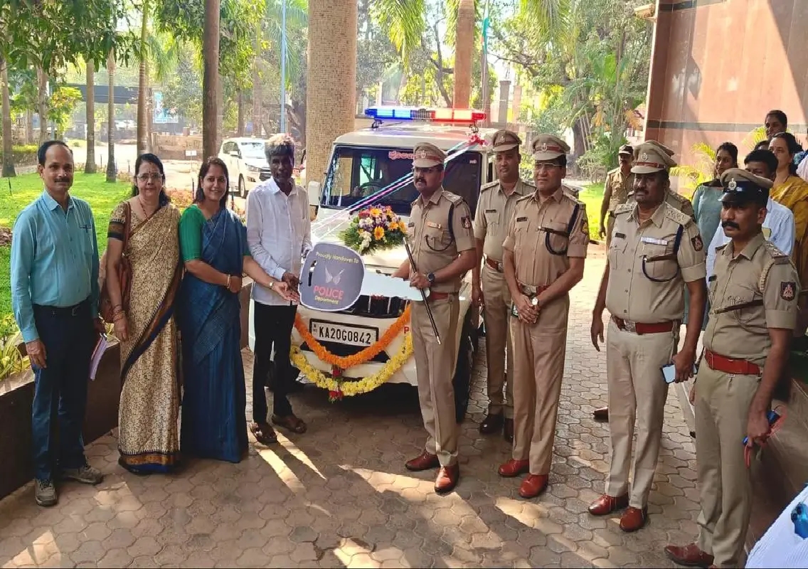 KRCL donates multi-utility vehicle to Udupi police - News Karnataka