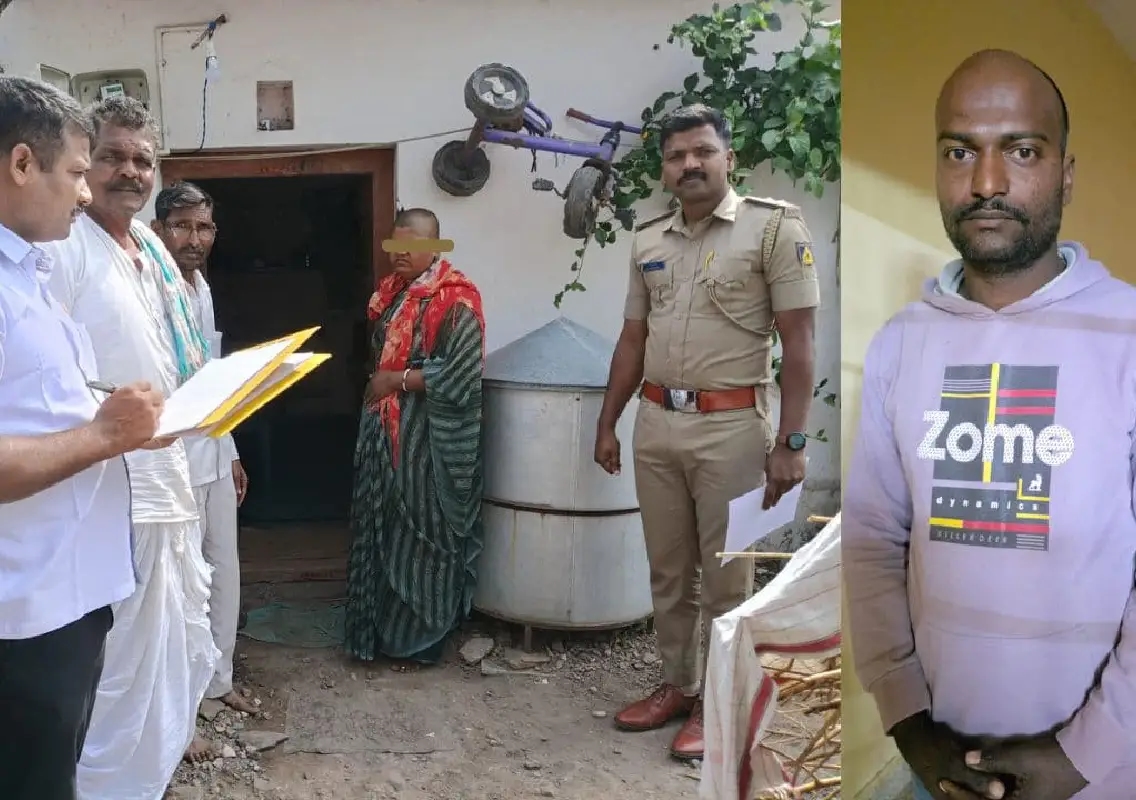 Man arrested for assaulting wife, forcibly shaving her head in Bagalkot - News Karnataka