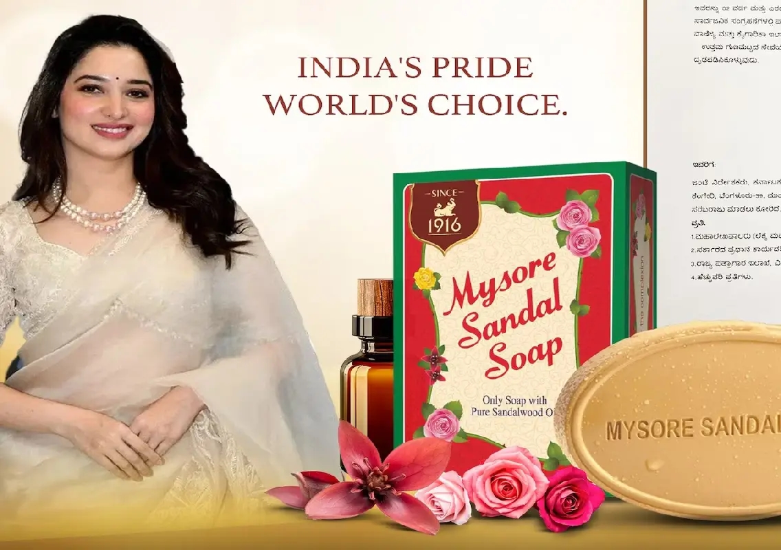 Mysuru Sandal Soap gets new look as KSDL bets big on national push - News Karnataka