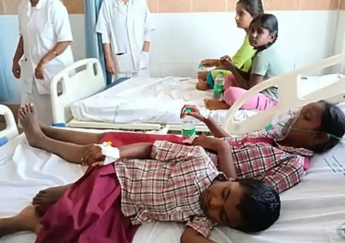 Over 100 students fall ill after medicine at school - News Karnataka