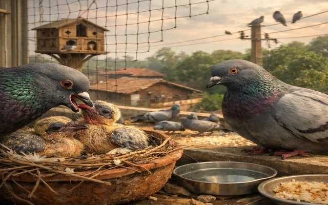 Random Thoughts 17: Squabs, Crop Milk and Parenting - News Karnataka