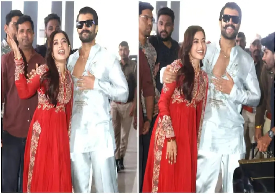 Rashmika, Vijay make first appearance after wedding - News Karnataka