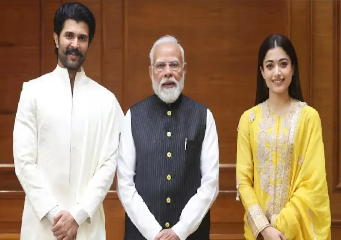 Ahead of wedding, Rashmika and Vijay invite PM Modi to reception - News Karnataka