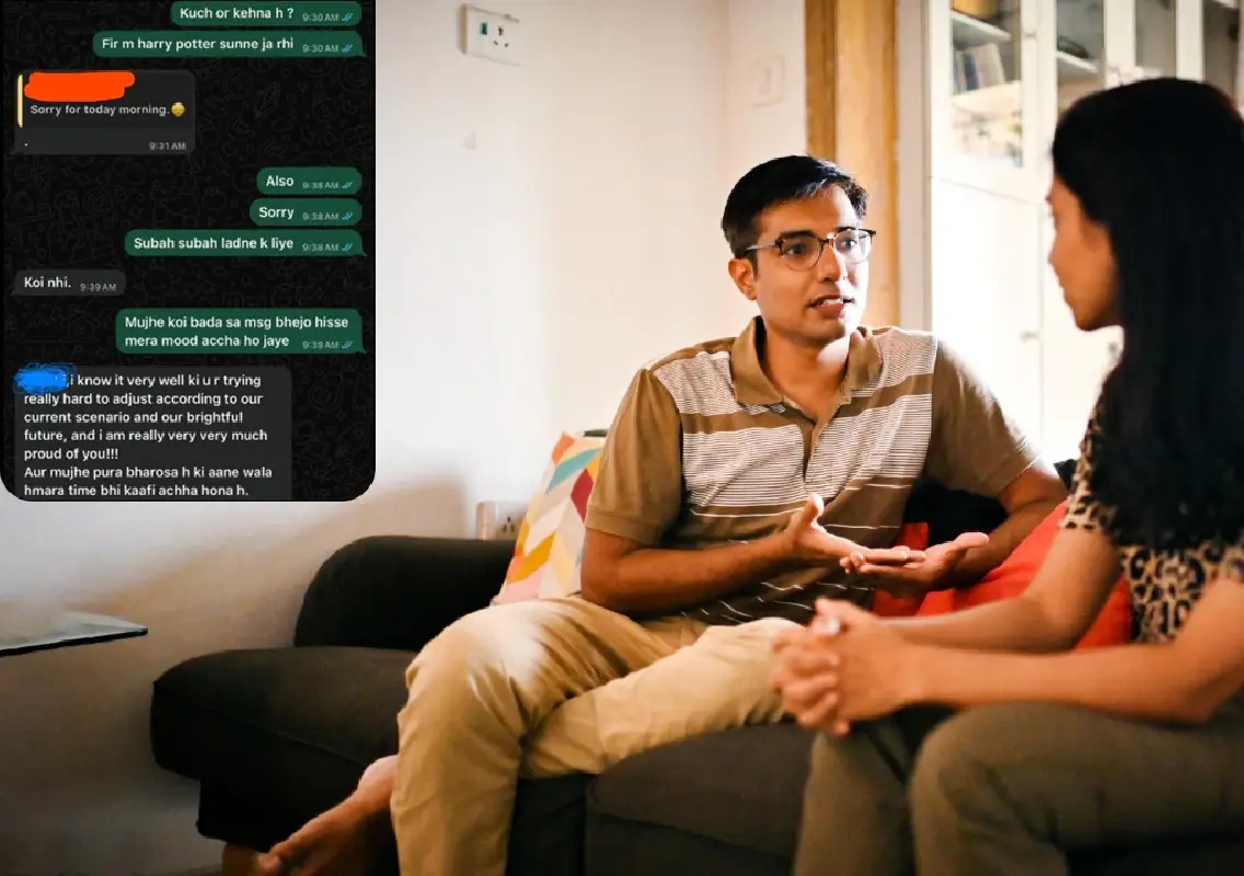 Reddit post on couple’s WhatsApp chat shows how love grows through effort - News Karnataka