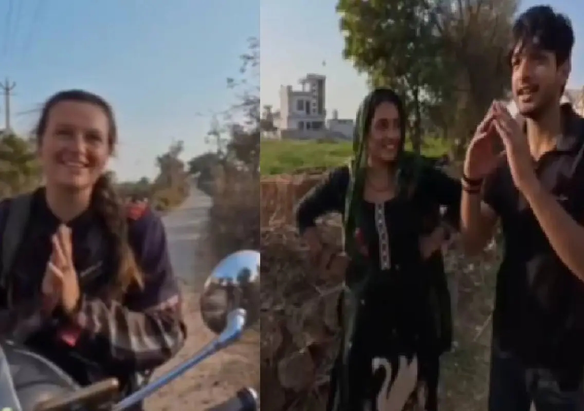 Rural Haryana family’s warm welcome to Dutch solo traveller wins hearts - News Karnataka