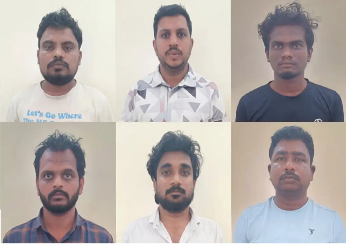 Six arrested as Mangaluru police bust cyber fraud syndicate - News Karnataka