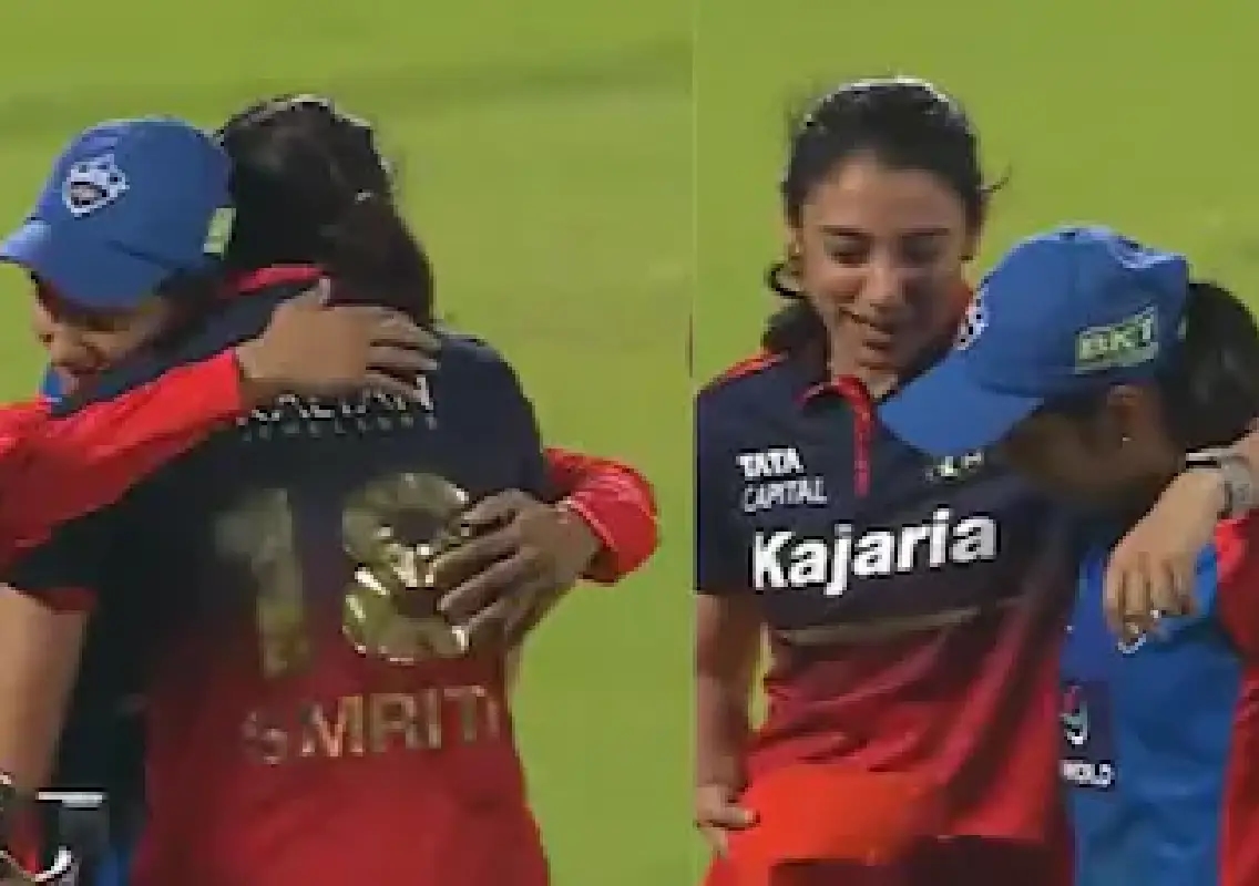 Smriti Mandhana’s hug for Jemimah after final win moves fans - News Karnataka