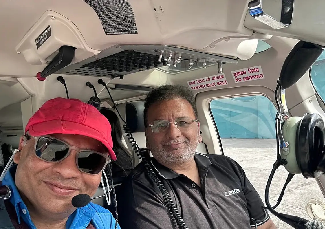 Stuck for hours, industrialist takes helicopter, flags expressway gaps - News Karnataka