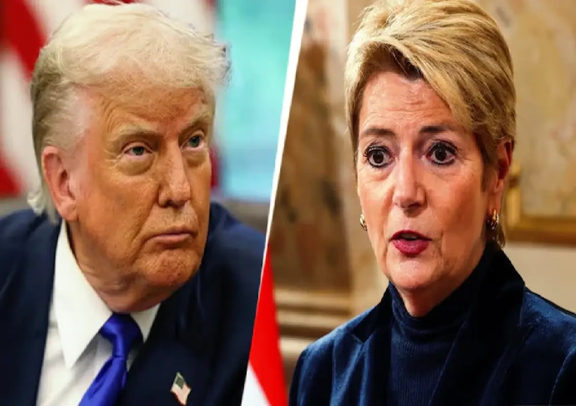Trump says he raised Swiss tariffs after tense call with leader - News Karnataka