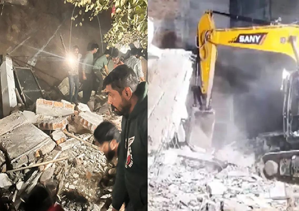 Two killed, 13 injured in building collapse at Kota - News Karnataka