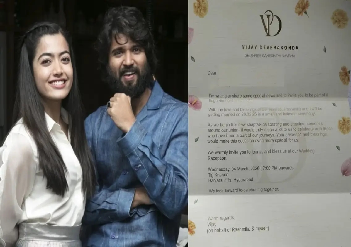 Viral wedding invite sparks Vijay–Rashmika marriage speculation - News Karnataka