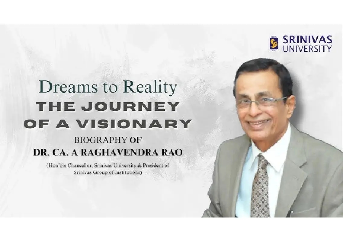 Visionary founder of Srinivas University remembered - News Karnataka