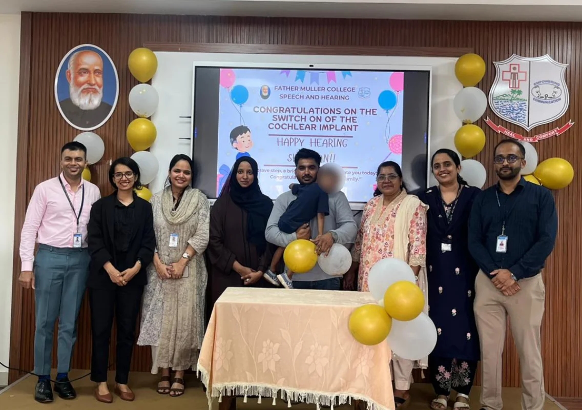 Father Muller conducts first cochlear implant switch-on in Mangaluru - News Karnataka