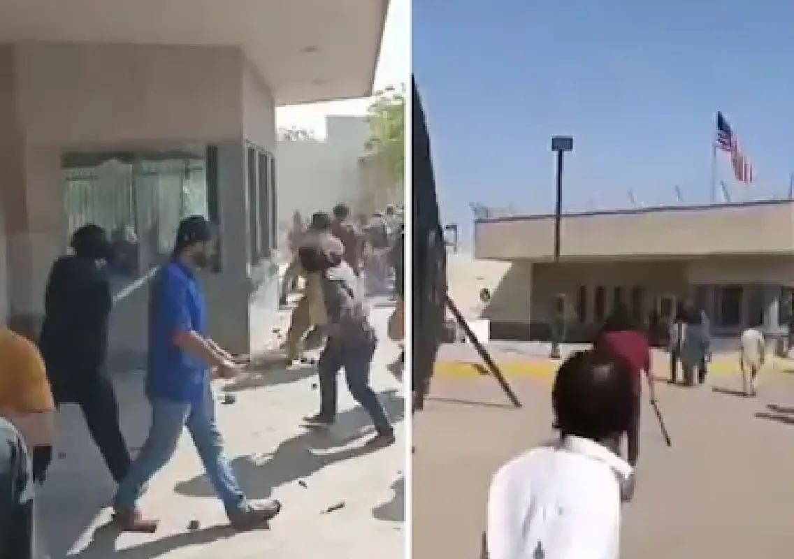 8 killed in pro-Iran protest at US Consulate in Karachi - News Karnataka