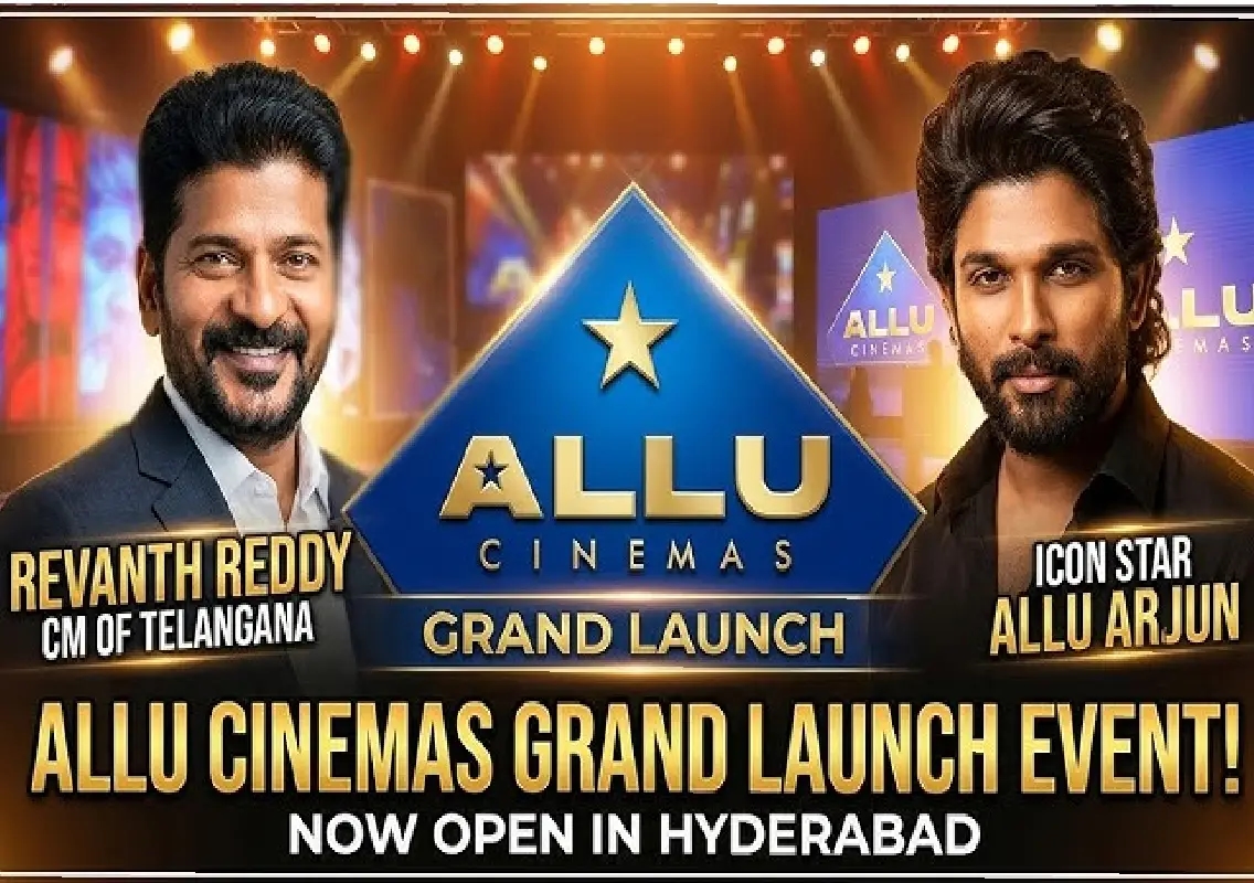 Allu Cinemas opens in Hyderabad with CM Revanth Reddy - News Karnataka