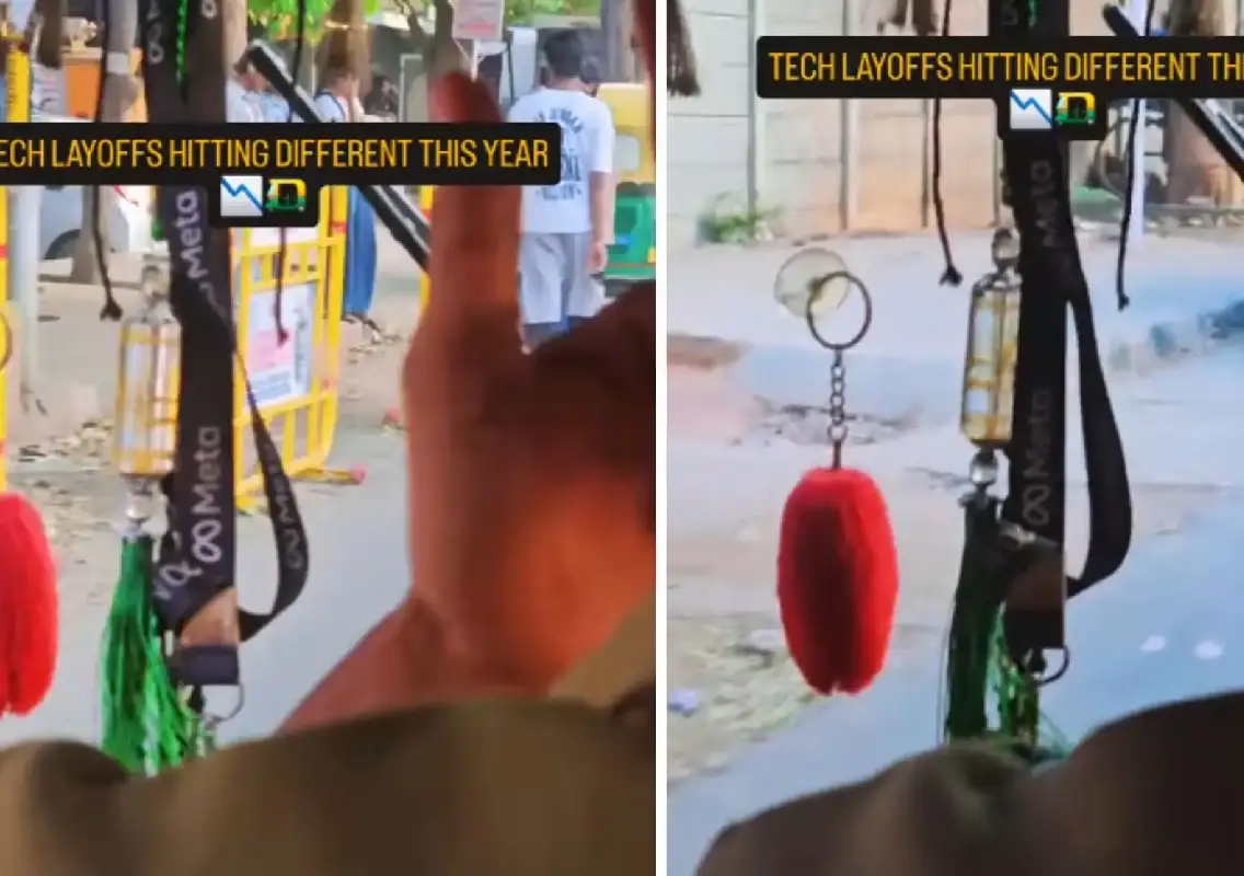 Auto driver with Meta ID sparks layoff debate online - News Karnataka