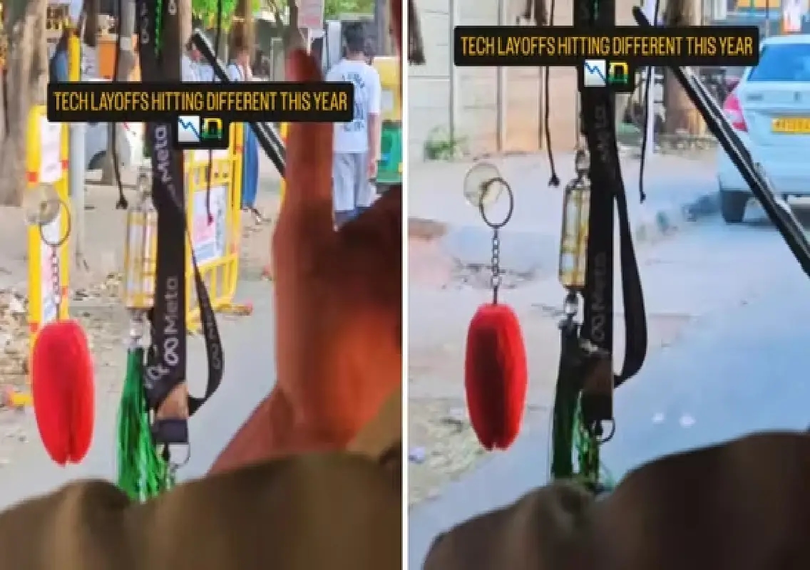 Bengaluru auto driver with Meta ID sparks online debate: WATCH - News Karnataka