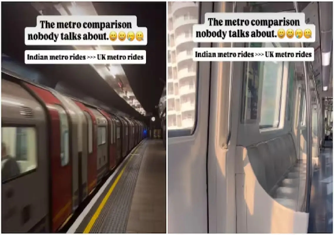 Bengaluru metro praised over London Underground in viral post: WATCH - News Karnataka