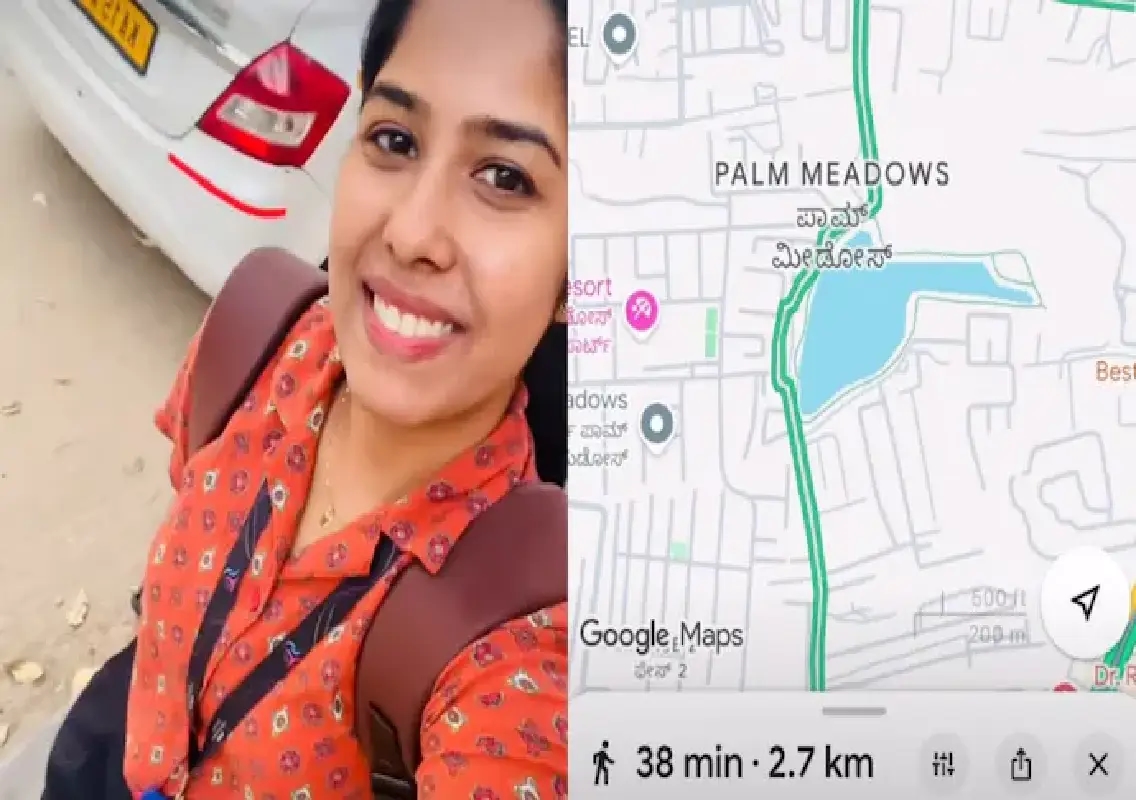 Bengaluru woman’s walking experiment goes viral: WATCH - News Karnataka