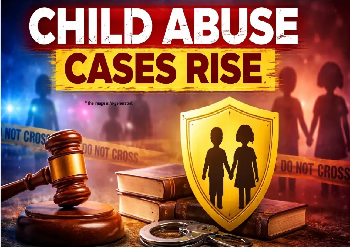 Child abuse cases in Pakistan rise 8% to 3,630 in 2025 - News Karnataka