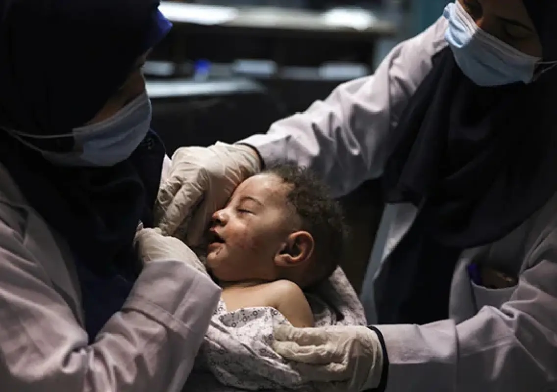 Child rescued from rubble after Iran airstrike, video shows - News Karnataka