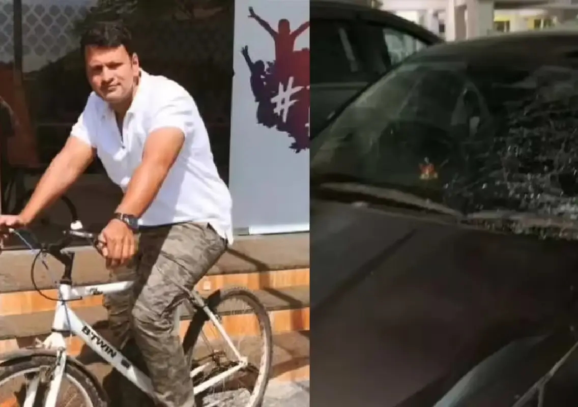 Cyclist killed as juvenile driver hits him on closed road - News Karnataka