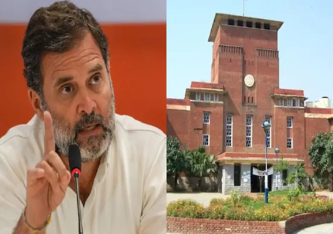 Delhi University rejects Rahul Gandhi’s caste interview claim - News Karnataka